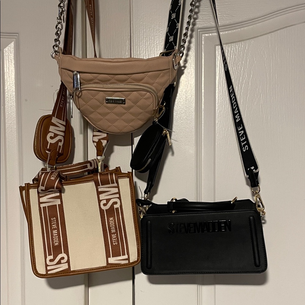 Steve Madden lot of 3 bags